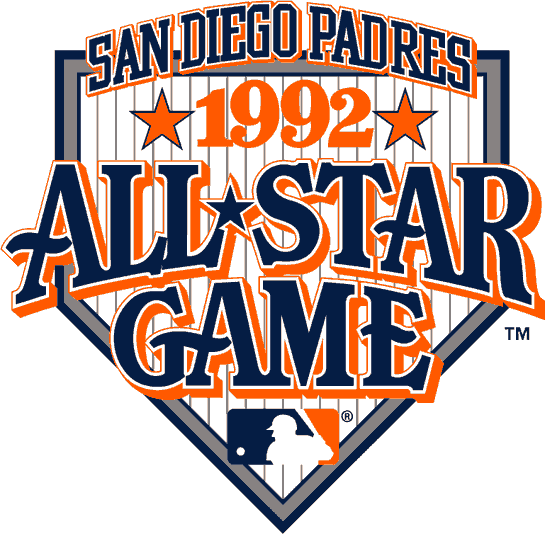 MLB All-Star Game 1992 Primary Logo DIY iron on transfer (heat transfer)
